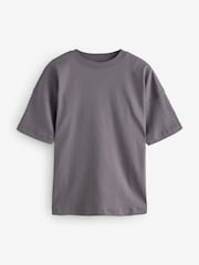 أسود وأبيض - Oversized 100% Cotton T-Shirts 3 Pack - صورة 2 من 12