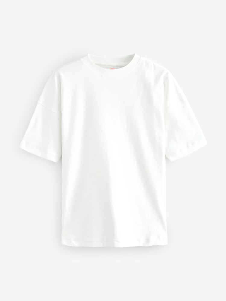 monochrome - T-shirt oversize en coton 100% 3 Pack - Image 4 of 12