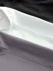 أسود وأبيض - Oversized 100% Cotton T-Shirts 3 Pack - صورة 6 من 12