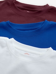 متعدد الألوان - Oversized 100% Cotton T-Shirts 3 Pack - صورة 10 من 10