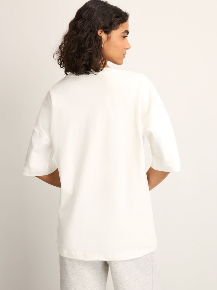 Multi Oversized 100% Cotton T-Shirts 3 Pack - Image 6 of 10