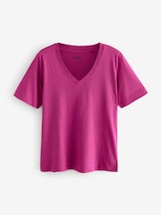 Red/Teal Modal Slouch Short Sleeve T-Shirt 3 Pack - Image 8 of 12