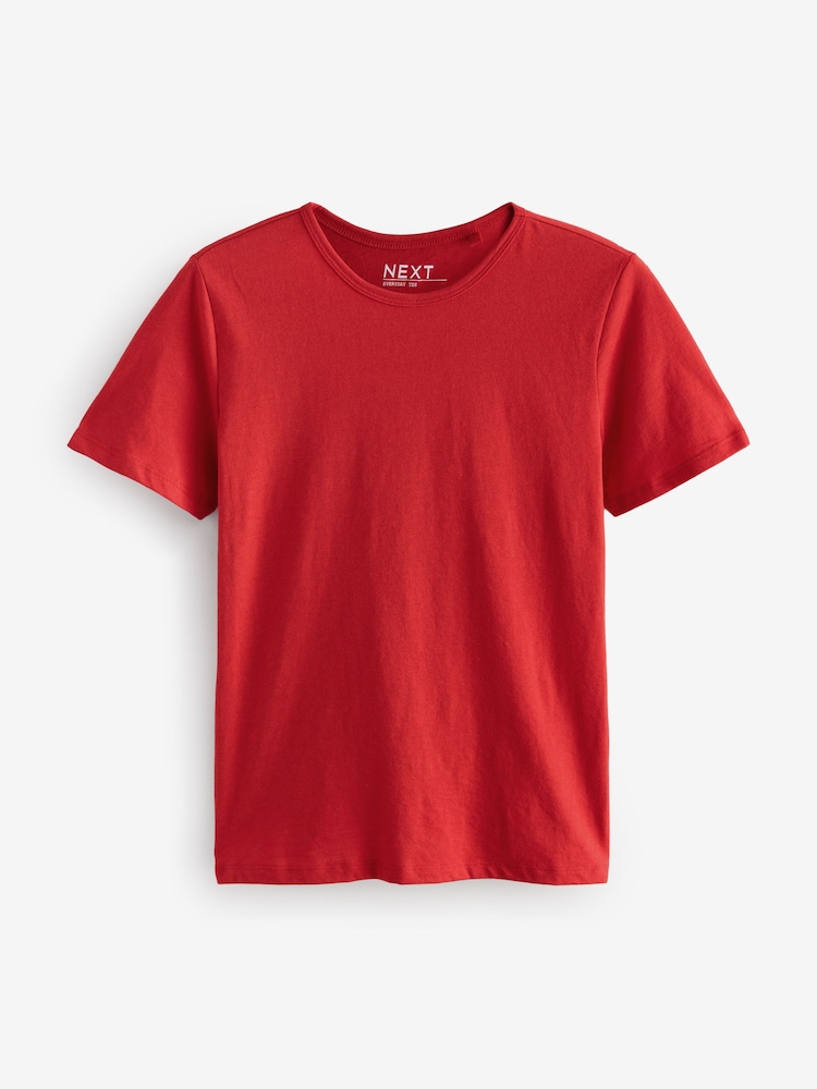 Orange/Blanc/Rayure - Lot de 3 t-shirts au quotidien - Image 8 of 12