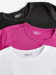 Blauw/wit/framboosroze - Everyday T-Shirts 3 Pack - Image 8 of 9
