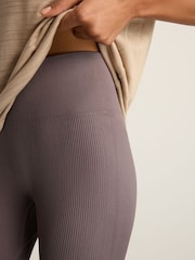 Multi Ribbed High Waist Leggings 2 Pack - Image 4 of 8