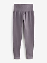 Multi Ribbed High Waist Leggings 2 Pack - Image 6 of 8