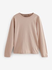 Multi 100% Cotton Long Sleeve T-Shirts 3 Pack - Image 8 of 11