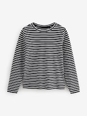 Multi 100% Cotton Long Sleeve T-Shirts 3 Pack - Image 9 of 11