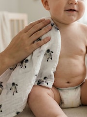 Aden + Anais White Muslin Blanket 4 Pack - Image 4 of 11