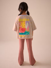 Purple/Orange 100% Cotton Graphic Print T-Shirt (3-16yrs) - Image 4 of 8