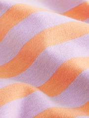 Purple/Orange 100% Cotton Graphic Print T-Shirt (3-16yrs) - Image 7 of 8