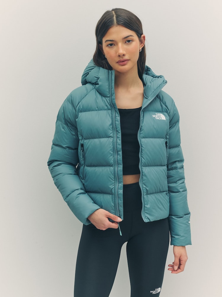 The North Face Blue Hyalite Down Hooded Jacket - Image 1 of 5