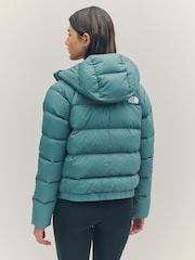 The North Face Blue Hyalite Down Hooded Jacket - Image 2 of 5