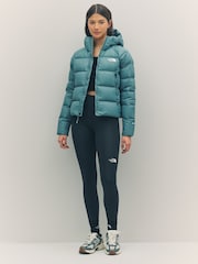 The North Face Blue Hyalite Down Hooded Jacket - Image 3 of 5