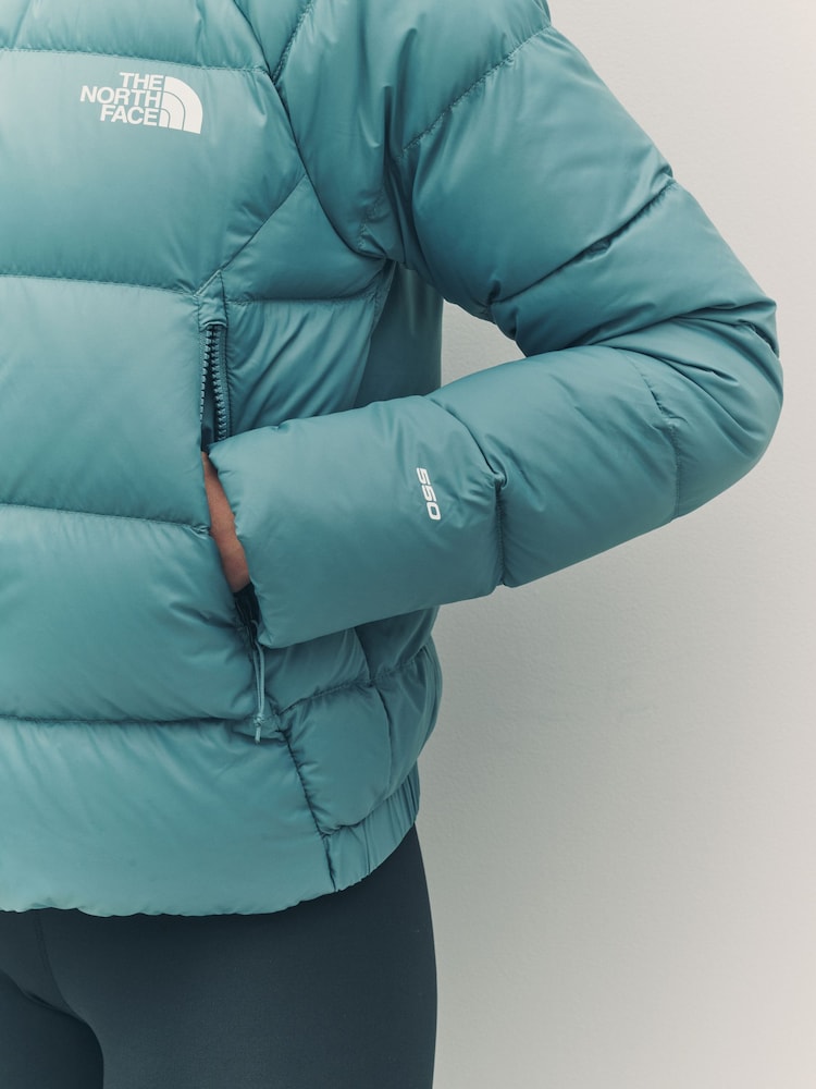The North Face Blue Hyalite Down Hooded Jacket - Image 5 of 5