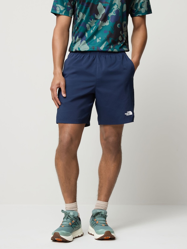 The North Face Blue 24/7 Shorts - Image 1 of 4