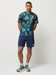 The North Face Blue 24/7 Shorts - Image 2 of 4