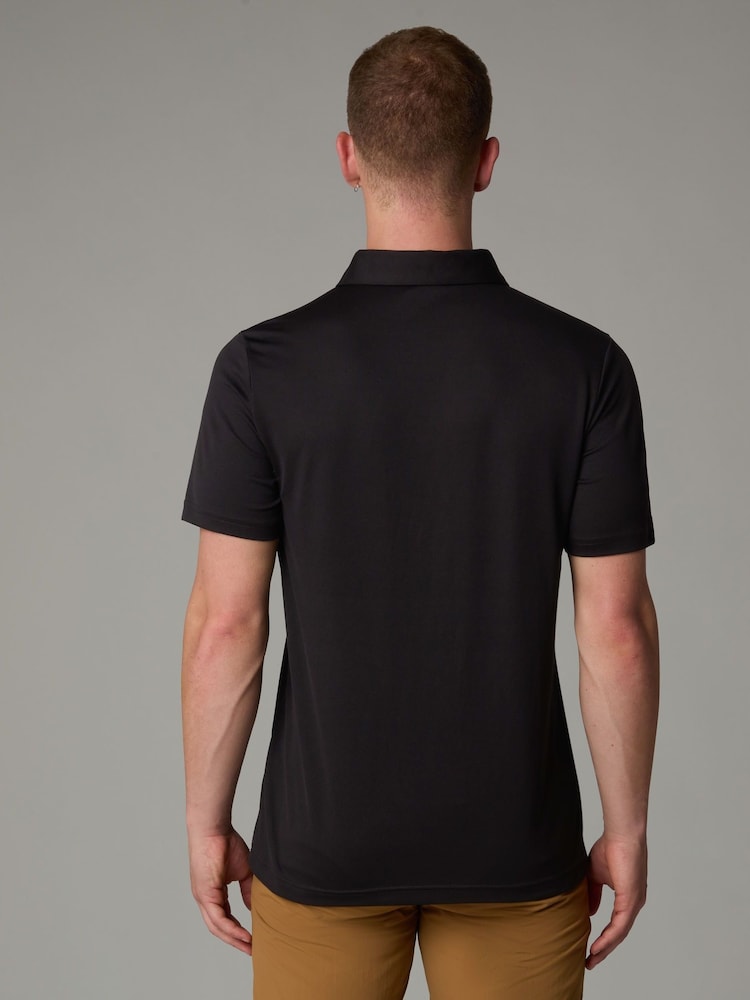 The North Face Black Tanken Polo Shirt - Image 2 of 3