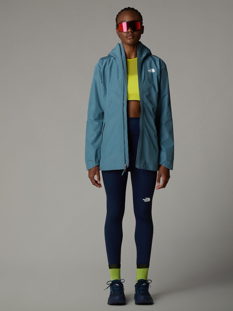 The North Face Navy Blue Womens Waterproof Hikesteller Parka Shell Jacket - Image 3 of 4