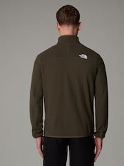 zelena - Pulover iz flisa z zadrgo The North Face® Glacier - Slika 2 iz 6