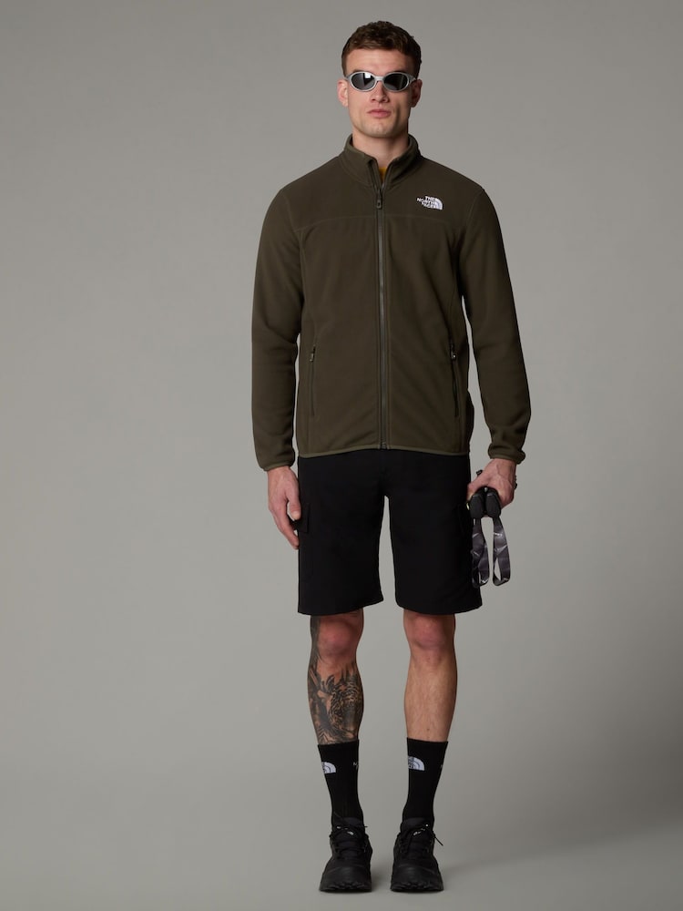The North Face Green Glacier Full Zip Fleece - Image 3 of 6