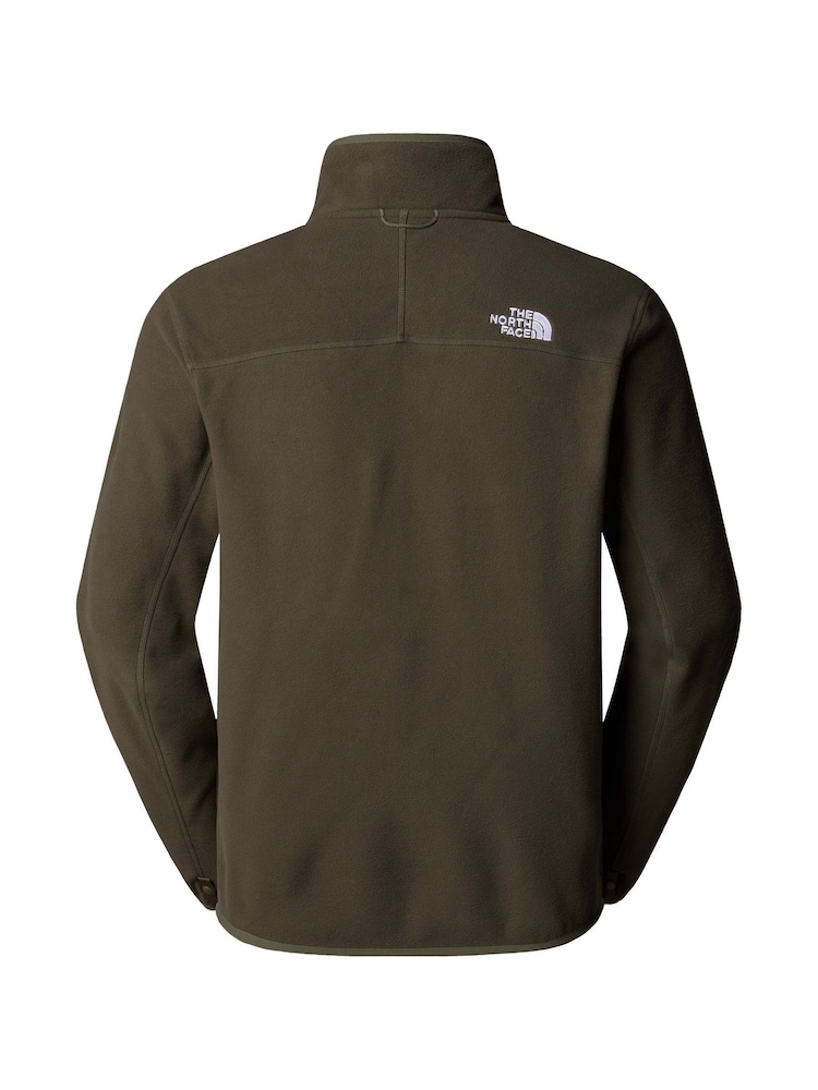 zelena - Pulover iz flisa z zadrgo The North Face® Glacier - Slika 6 iz 6