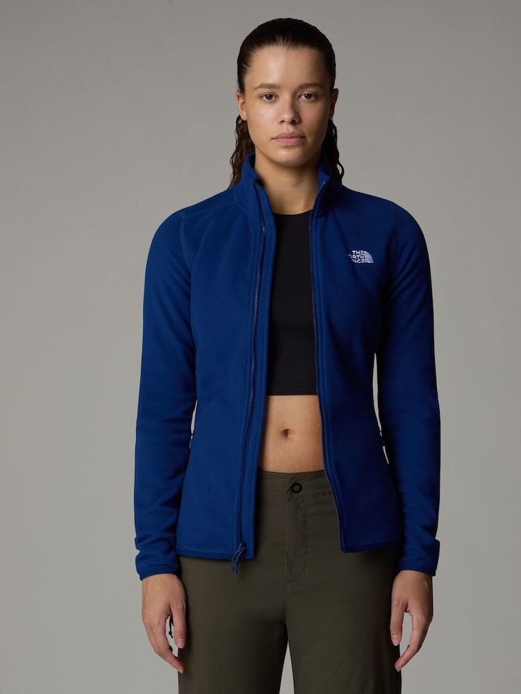 The North Face Dark Blue Womens Full Zip Glacier Fleece - Image 3 of 3