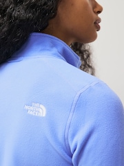 The North Face Blue Chrome Womens Full Zip Glacier Fleece - Image 5 of 5
