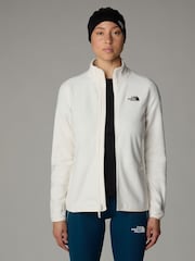 The North Face White Womens Full Zip Glacier Fleece - Image 4 of 4
