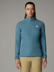 The North Face Blue Womens Full Zip Glacier Fleece - Image 1 of 4