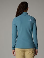 The North Face Blue Womens Full Zip Glacier Fleece - Image 2 of 4