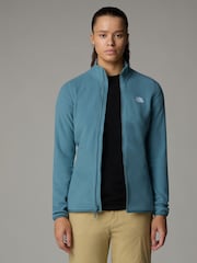 The North Face Blue Womens Full Zip Glacier Fleece - Image 3 of 4
