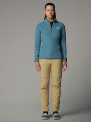The North Face Blue Womens Full Zip Glacier Fleece - Image 4 of 4