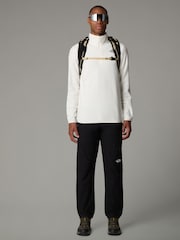 The North Face White Side Logo Neutral Side Logo Glacier Quarter Zip Fleece - Image 3 of 3