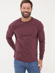 FatFace Long Sleeve 100% Cotton T-Shirts 3 Pack - Bild 5 von 9