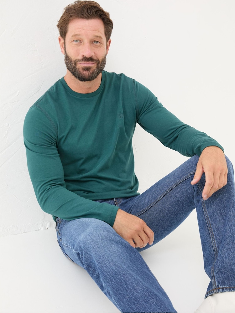 FatFace Long Sleeve 100% Cotton T-Shirts 3 Pack - Bild 9 von 9