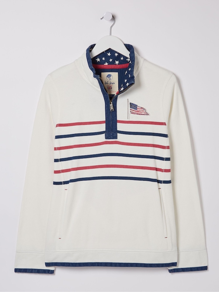 Ecru USA - FatFace Sweat Top - صورة 1 من 1