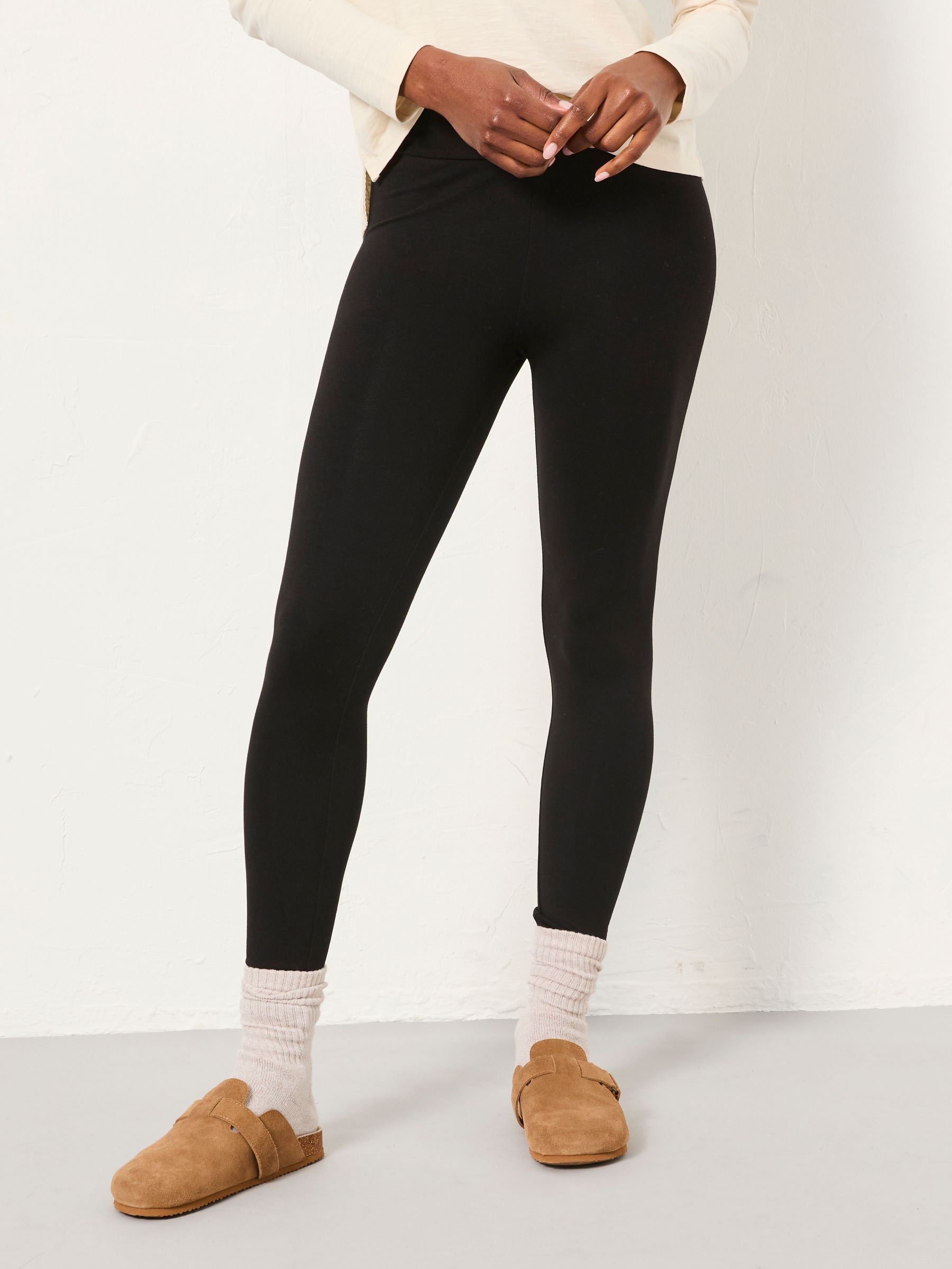 Fatface Meribel Black High Rise Legging