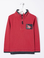 FatFace Mini Red US Airlie Sweater - Image 1 of 1
