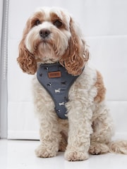 FatFace Grey Dogs Medium Harness - Image 1 of 1