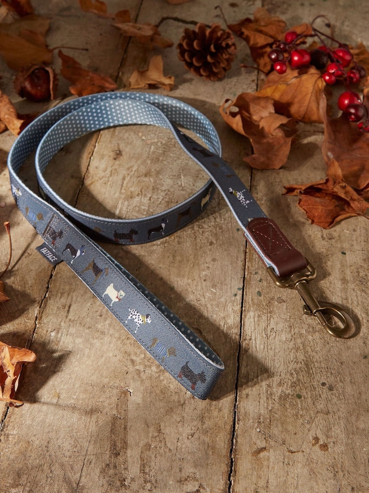 FatFace Grey Dogs Large Lead - Image 1 of 1
