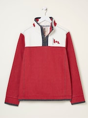 FatFace Red Canada Airlie 100% Cotton Sweatshirt - Image 1 of 1