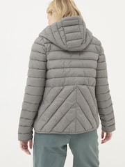 FatFace Garnet Grey Lightweight Puffer Jacket - Image 2 of 6