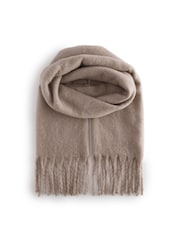 Oatmeal Heavyweight Blanket Scarf - Image 4 of 6
