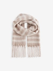 Neutral Stripe Heavyweight Blanket Scarf - Image 1 of 7