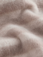Neutral Stripe Heavyweight Blanket Scarf - Image 2 of 7