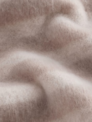 Neutral Stripe Heavyweight Blanket Scarf - Image 6 of 7