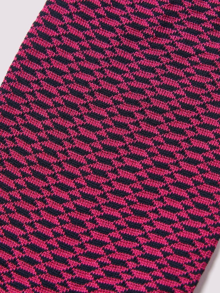 Duchamp Pink Mini Geo Socks - Image 3 of 3