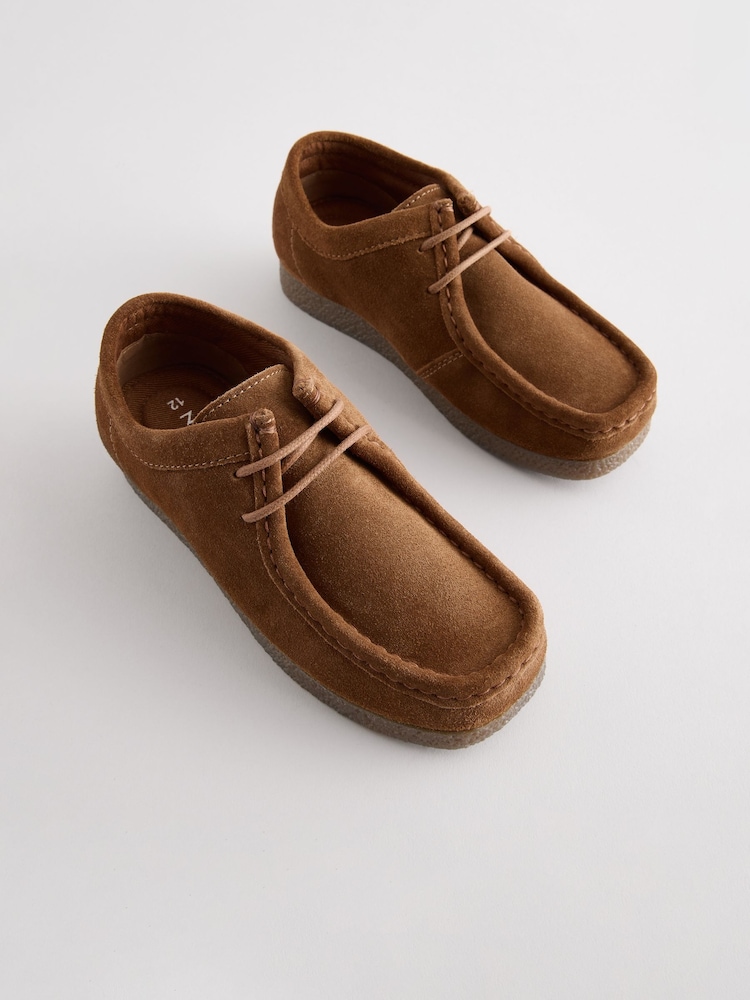 Marrón tostado - Zapatos casuales de vestir con cordones - Imagen 1 de 5 Marrón tostado - Zapatos casuales de vestir con cordones - Imagen 1 de 5