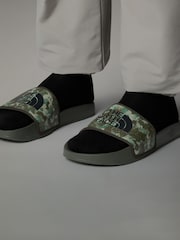 The North Face Green Mens Base Camp III Slides - Image 1 of 6